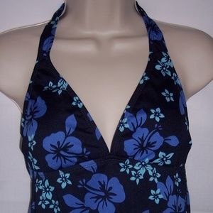 Liz Claiborne size Small Halter back Swim top